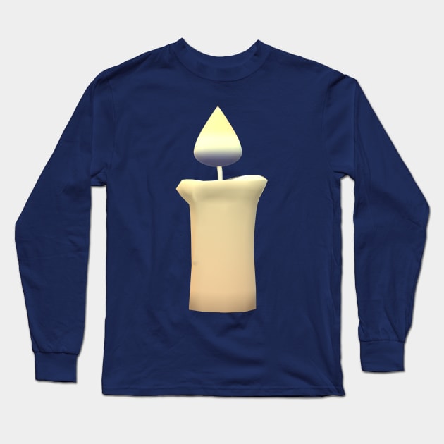 floating Candle Long Sleeve T-Shirt by MOUKI